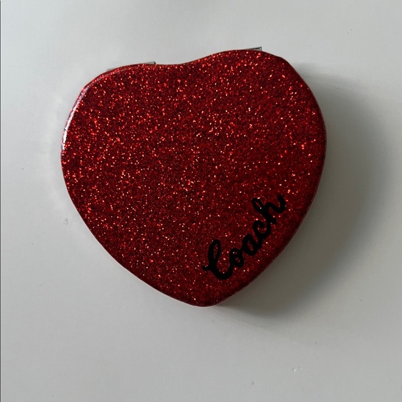 COACH RED HEART NWT MIRROR - Picture 2 of 13